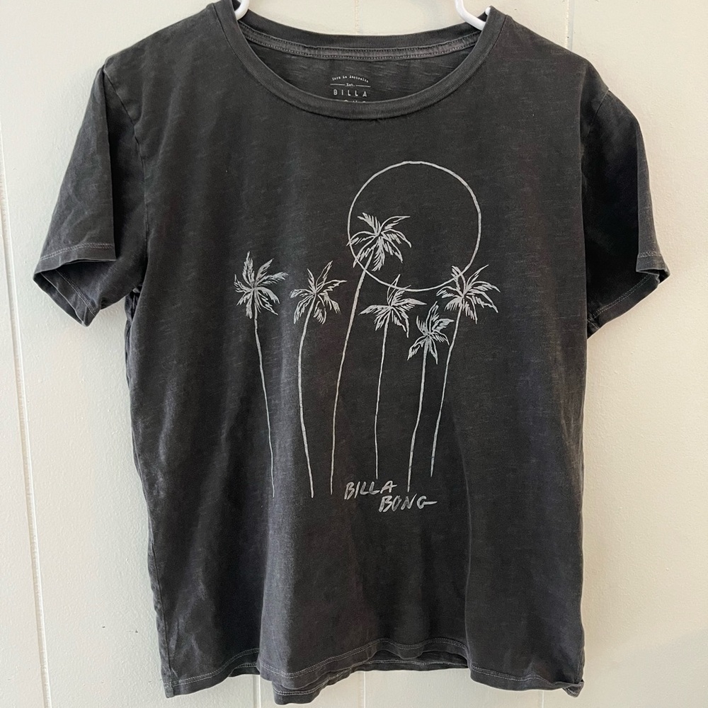 Billabong Black Graphic Tee